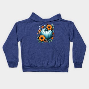 Fall Season Pumpkin Kids Hoodie